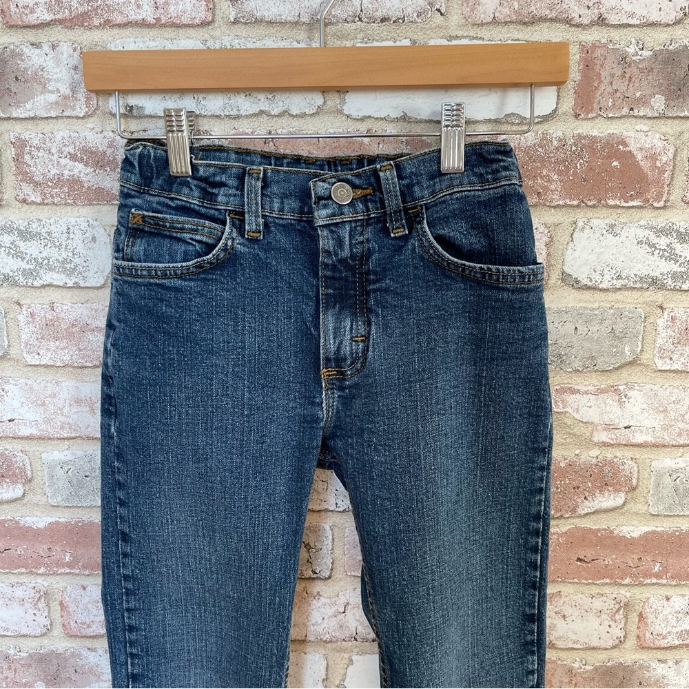 Wrangler Jeans Boys Size 12 Regular | Adjustable Waistband | Medium Wash - Picture 3 of 10